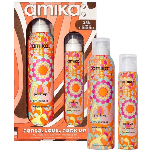 AMIKA, PEACE, LOVE, PERK UP DRY SHAMPOO SET