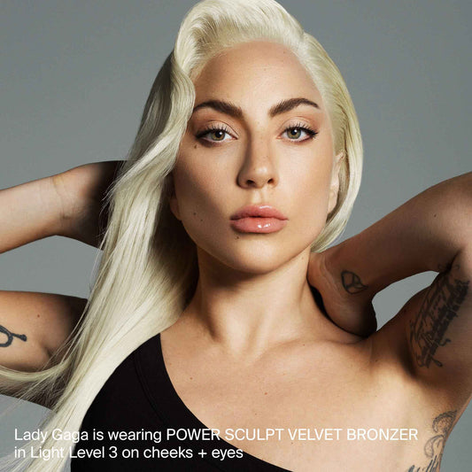 HAUS LABS BY LADY GAGA Power Sculpt Velvet Bronzer with Fermented Arnica