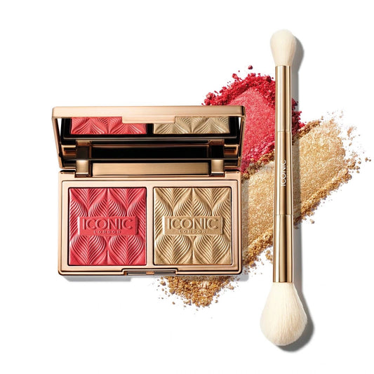ICONIC LONDON, NEW RELEASE!! SILK GLOW DUO & BRUSH BUNDLE
