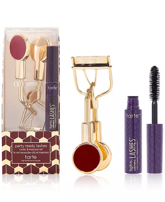 TARTE, 2pc PARTY READY LASHES CURLER MASCARA SET