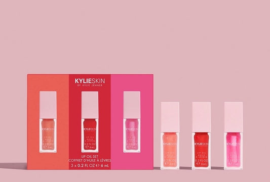 KYLIE SKIN, LIP OIL SET