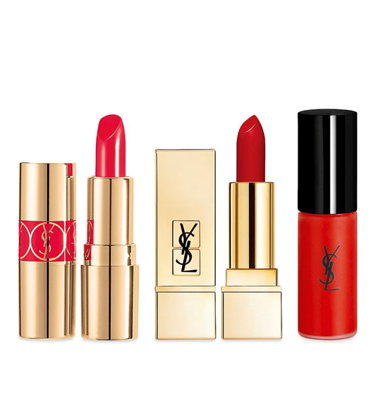 YVES SAINT LAURENT, NEW RELEASE!!! DIVERS MAQUILLAGE YSL COUTURE LIP 3 pc SET