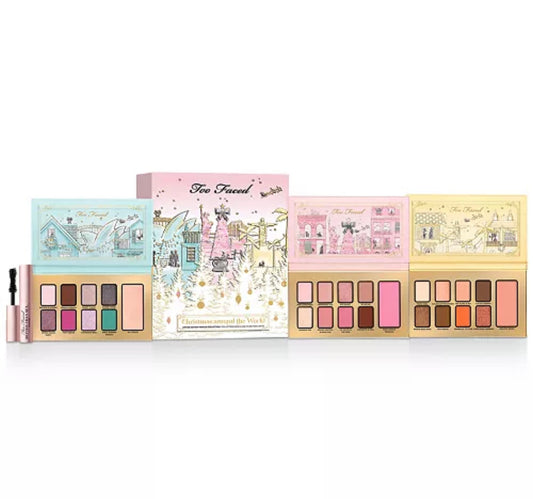 TOO FACED, 4pc CHRISTMAS AROUND THE WORLD MAKEUP SET
