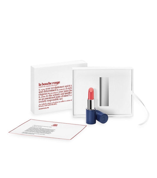 LA BOUCHE ROUGE, LOVE IN BLUE THE RADIANT PEACH BALM SET