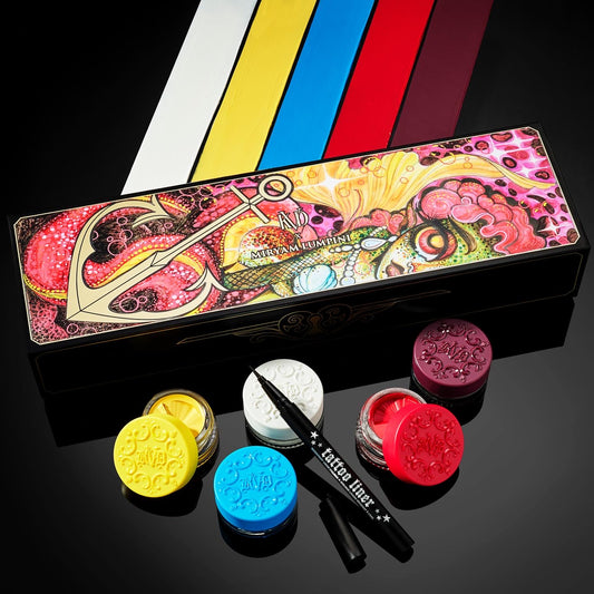 KVD BEAUTY, MYRIAM LUMPINI EYELINER AND POMADE WATERPROOF MAKEUP SET