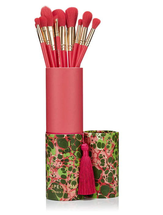 SPECTRUM, Jemma Lewis Juego de brochas de 10 piezas Velvet Rose