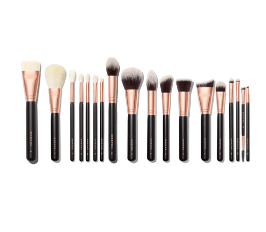 MORPHE, STROKE OF LUXE 18 PC ROSE GOLD BRUSH SET