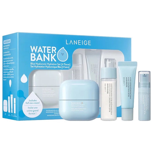 LANEIGE, WATER BANK BLUE HYALURONIC HYDRATION SET