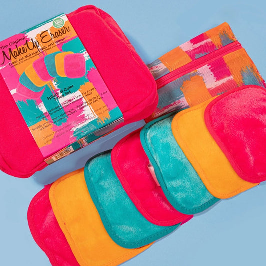 THE ORIGINAL MAKEUP ERASER, SPLASH OF COLOR 7 DAY SET