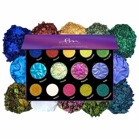 DANESSA MYRICKS, LIGHTWORK VOL IV TRASCENDENCE PALETTE ILLUMINATING EYE & FACE PIGMENTS