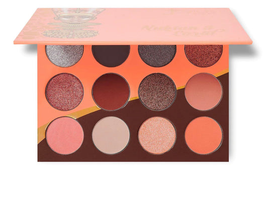 JUVIAS PLACE, la paleta de sombras de ojos Nubian 3 Coral