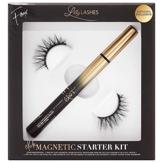 LILY LASHES, CLICK MAGNETIC COLLECTION STARTER KIT BESTIE