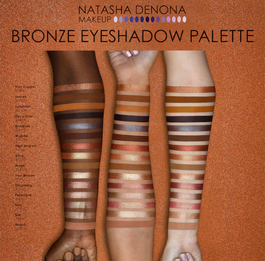 NATASHA DENONA, BRONZE EYESHADOW PALETTE