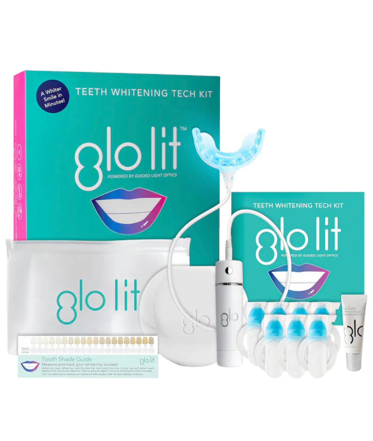 GLO SCIENCE, GLO LIT AT HOME TEETH WHITENING DEVICE KIT