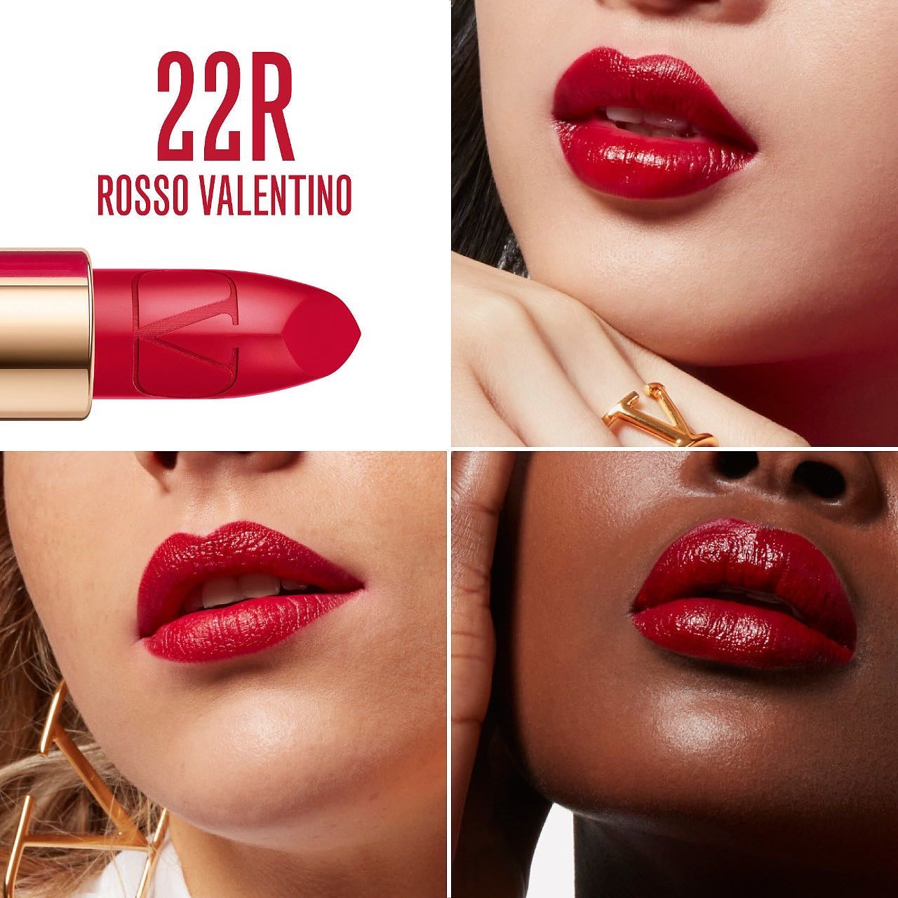 VALENTINO BEAUTY, MINI ROSSO LIPSTICK TRIO