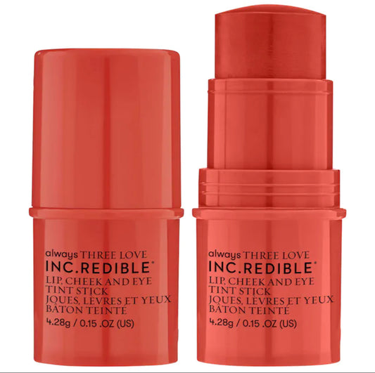 ROSE INC, THREE LOVE LIP, CHEEK AND EYE TINT STICK