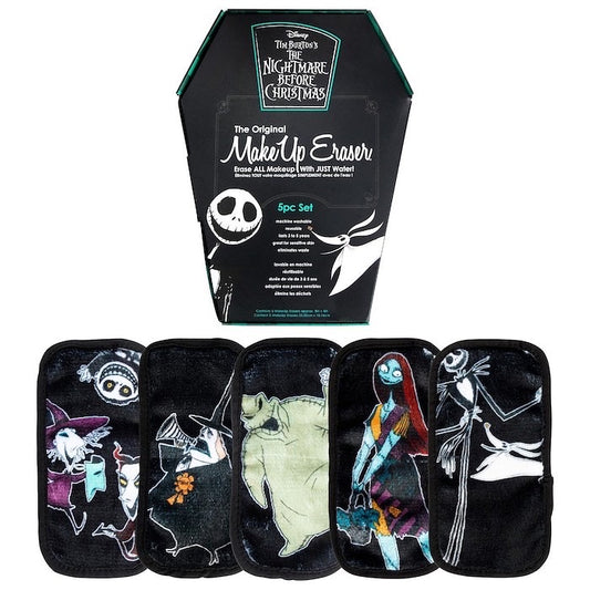 THE ORIGINAL MAKEUP ERASER, THE NIGHTMARE BEFORE CHRISTMAS MAKEUP REMOVER SET