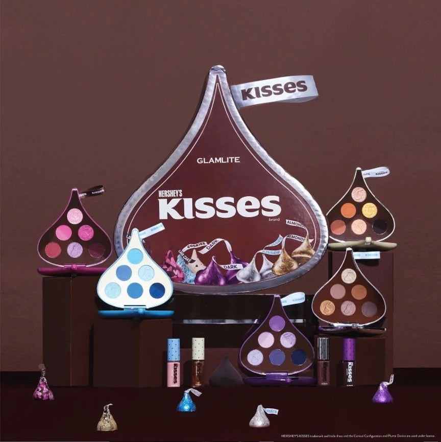 GLAMLITE, HERSHEYS KISSES X GLAMLITE PR BOX COLLECTION (LIMITED EDITION)