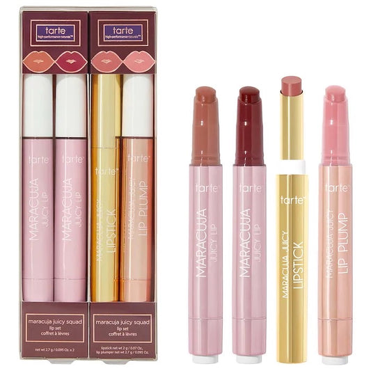 TARTE, MARACUJA JUICY SQUAD LIP SET