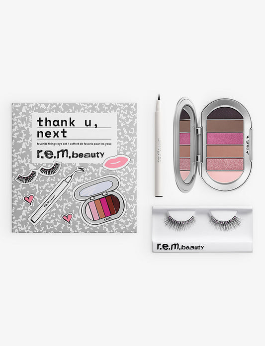 R.E.M. BEAUTY Thank U, Next Favorite Things eye set