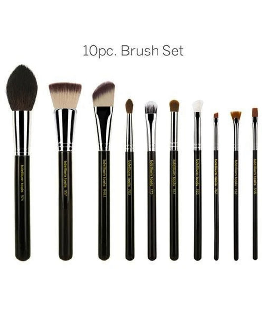 BDELLIUM TOOLS, MAESTRO THE KEY ESSENTIAL 10PC BRUSH SET WITH ROLL UP POUCH