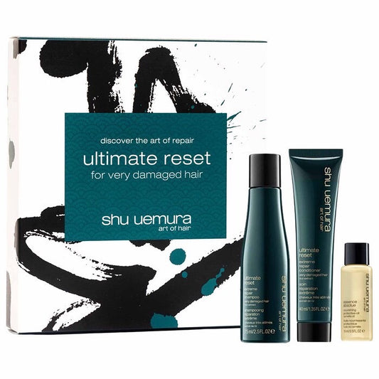 SHU UEMURA, ULTÍMATE RESET REPAIRING HAIR CARE SET FOR VERY DAMAGED HAIR