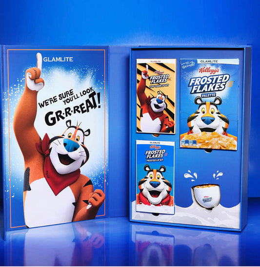 GLAMLITE, FROSTED FLAKES X GLAMLITE PR BOX COLLECTION