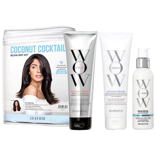COLOR WOW, COCONUT COCKTAIL BLOW DRY KIT