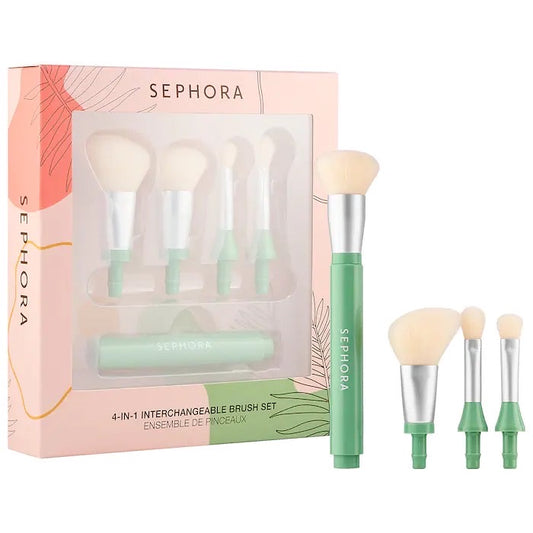SEPHORA COLLECTION, 4-1 INTERCHANGEABLE BRUSH SET
