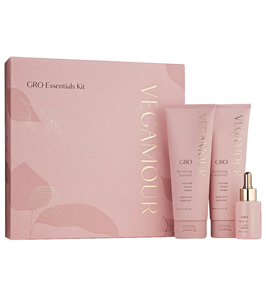 VEGAMOUR, GRO ESSENTIALS KIT FOR THINNING HAIR