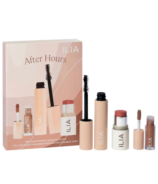 ILIA, AFTER HOURS CLEAN HOLIDAY FACE SET