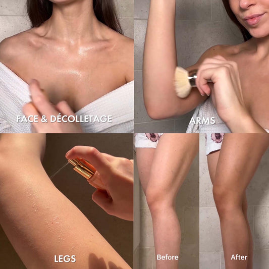 ICONIC LONDON, PREP SET TAN TANNING MIST WITH HYALURONIC ACID