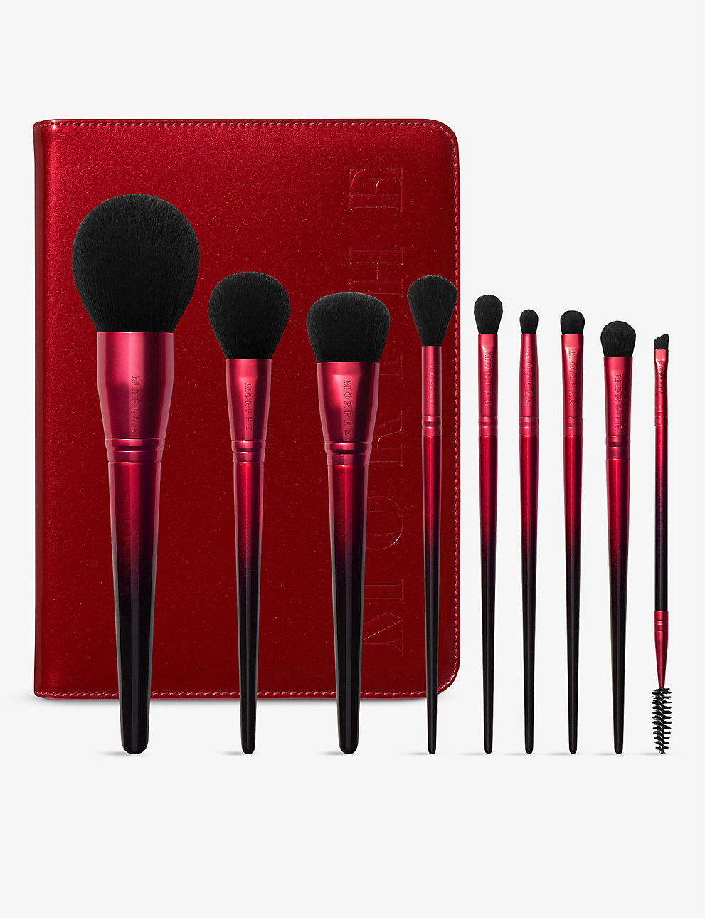 MORPHE, ROYAL SWEEP 9pc BRUSH COLLECTION AND CASE WORTH