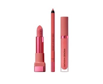 NATASHA DENONA, THE ULTIMATE ROSE LIP SET PEONY