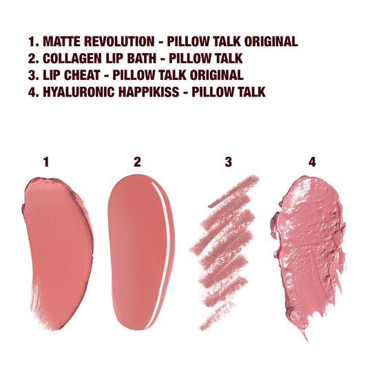 CHARLOTTE TILBURY, PILLOW TALK LIP WARDROBE