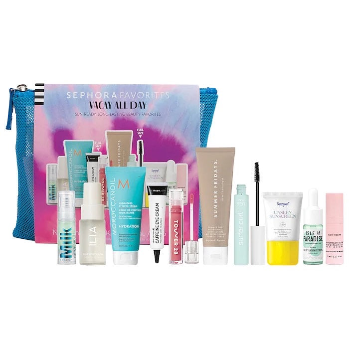 SEPHORA FAVORITES, VACAY ALL DAY ALL OVER FACE SET