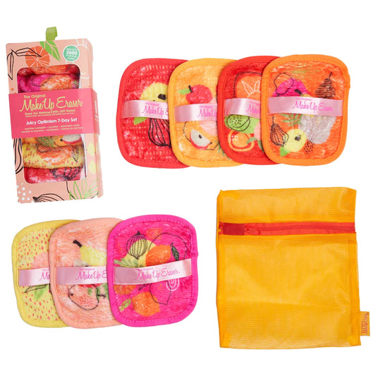 The Original makeup eraser, Juicy Optimism 7 Piece MakeUp Eraser Set