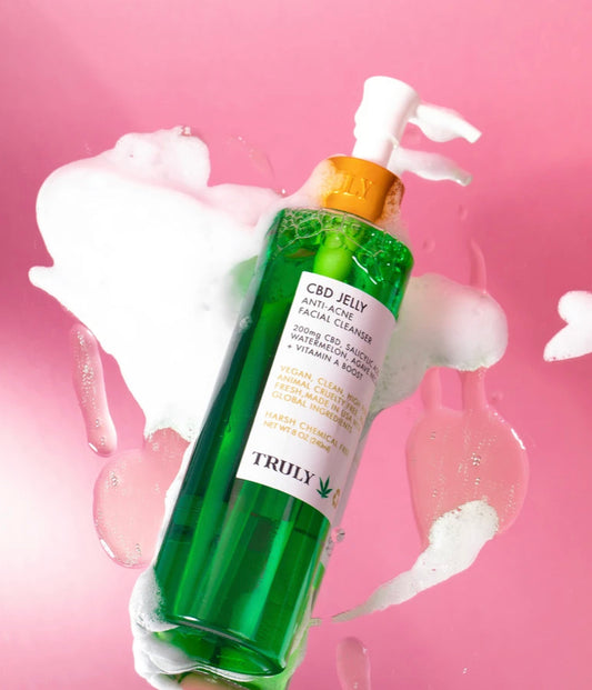 TRULY BEAUTY, CBD JELLY ANTI BLEMISH FACIAL CLEANSER