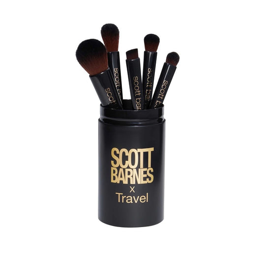 SCOTT BARNES, 5 PIECE BRUSH KIT + CANISTER