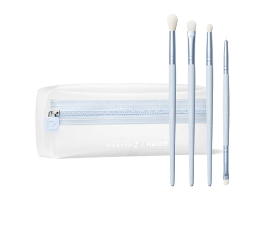 MORPHE 2 X MADDIE ZIEGLER IN BLOOM 4-PIECE EYE BRUSH SET