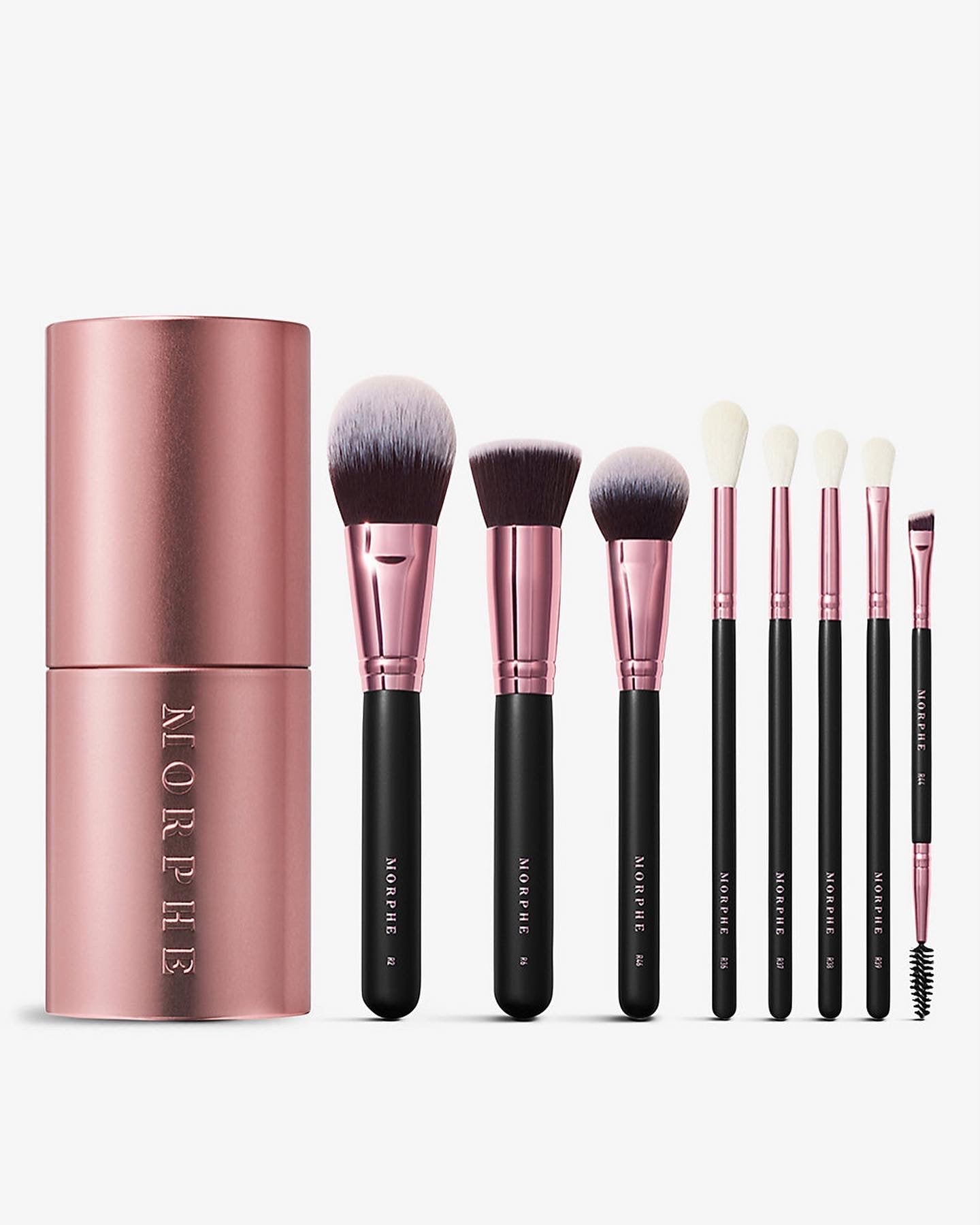 MORPHE, FLASH OF ROSÉ LIMITED EDITION 8 PC BRUSH SET