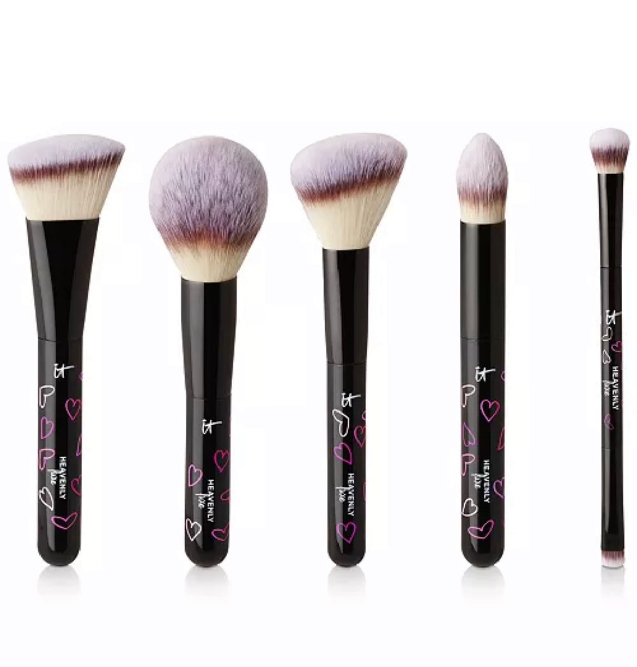 IT COSMETICS, NEW RELEASE!!! 6pc YOUR HEAVENLY LUXE SKIN LOVING BRUSH SET