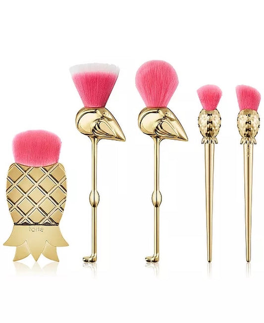TARTE, 5pc LETS FLAMINGLE BRUSH SET