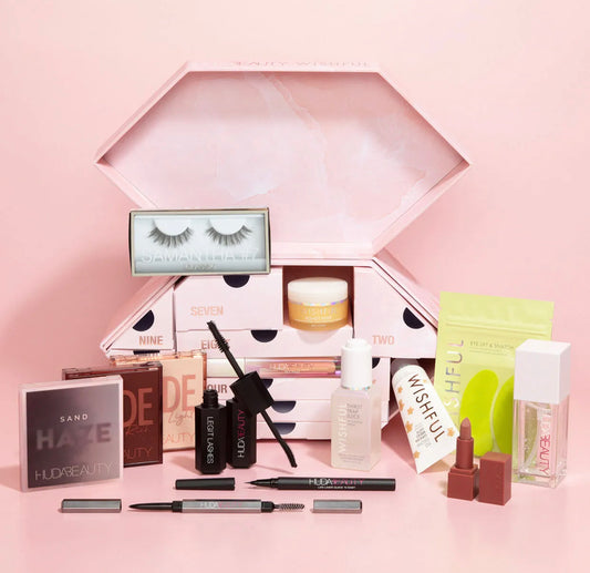 HUDA BEAUTY, NEW RELEASE!!! HOUSE OF HUDA 12 DOOR ADVENT CALENDAR