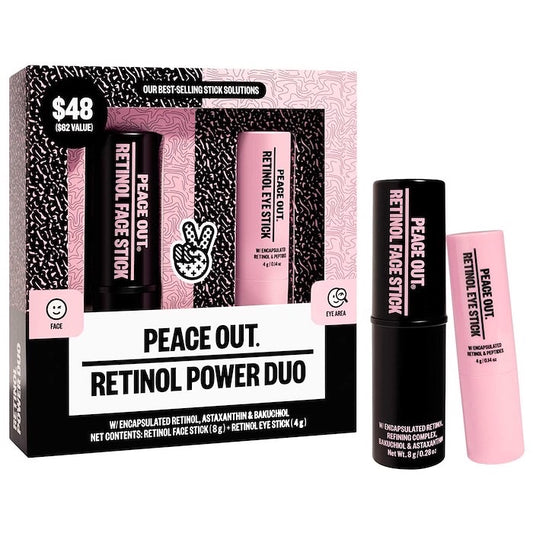 PEACE OUT, RETINOL ANTI AGING POWER DUO