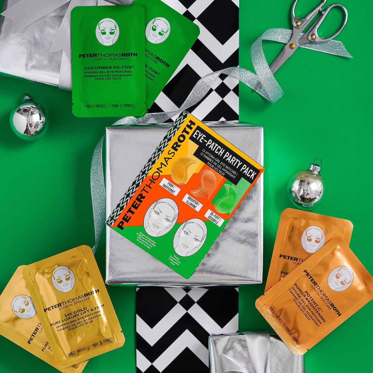 Peter Thomas Roth Eye-Patch Party Pack 12 Hydra-Gel Eye Patches