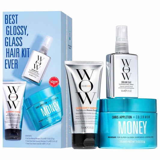 COLOR WOW, BEST GLOSSY HAIR MONEY MASK SET