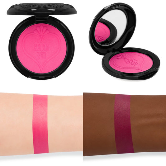 ANNA SUI, BLACK POWDER BLUSH
