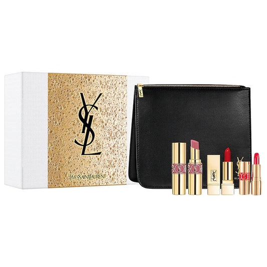 YSL, KISS AND COUTURE LIPSTICK TRIO SET
