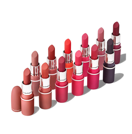 MAC COSMETICS Celebrate in Color Powder Kiss 12-Piece Lip Vault